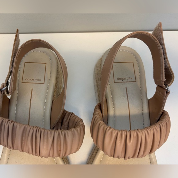 Dolce Vita Mizza Espadrille Wedge Sandal Size 8 Open Toe Summer Beach Casual - Picture 5 of 6